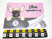 BLOK RYSUNKOWY BIALY A4 SWEET PETS 4661